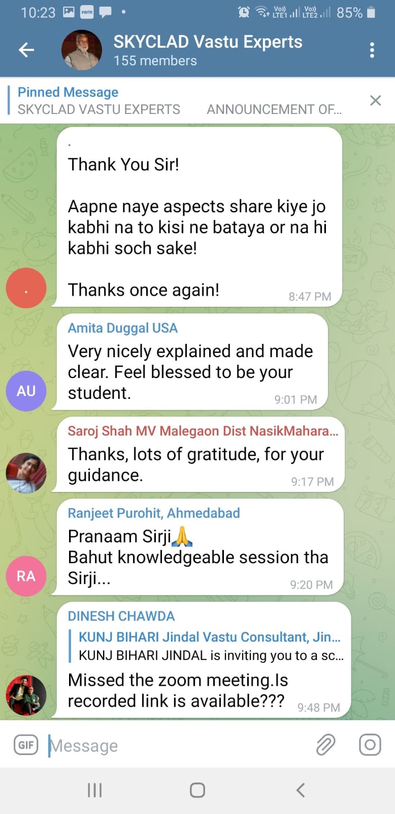 Student testimonial 8